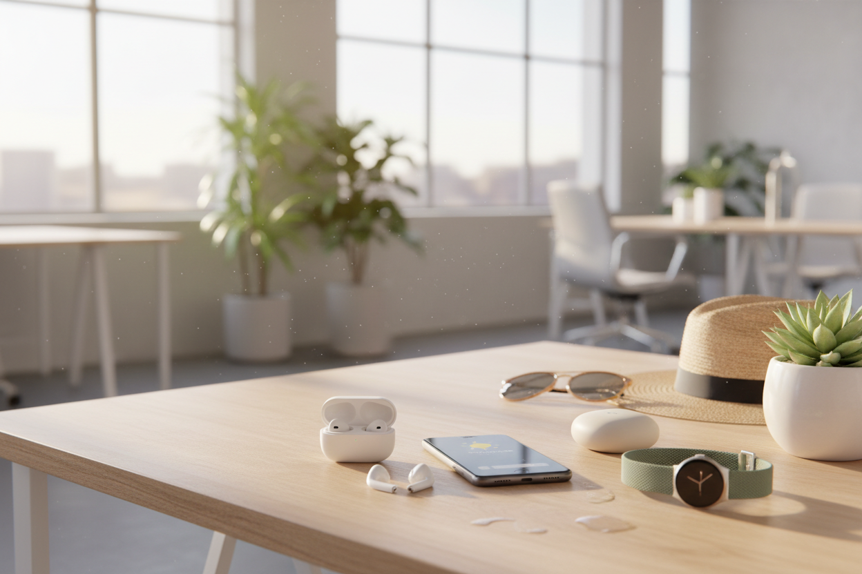 more natural and livlihood maybe office in background